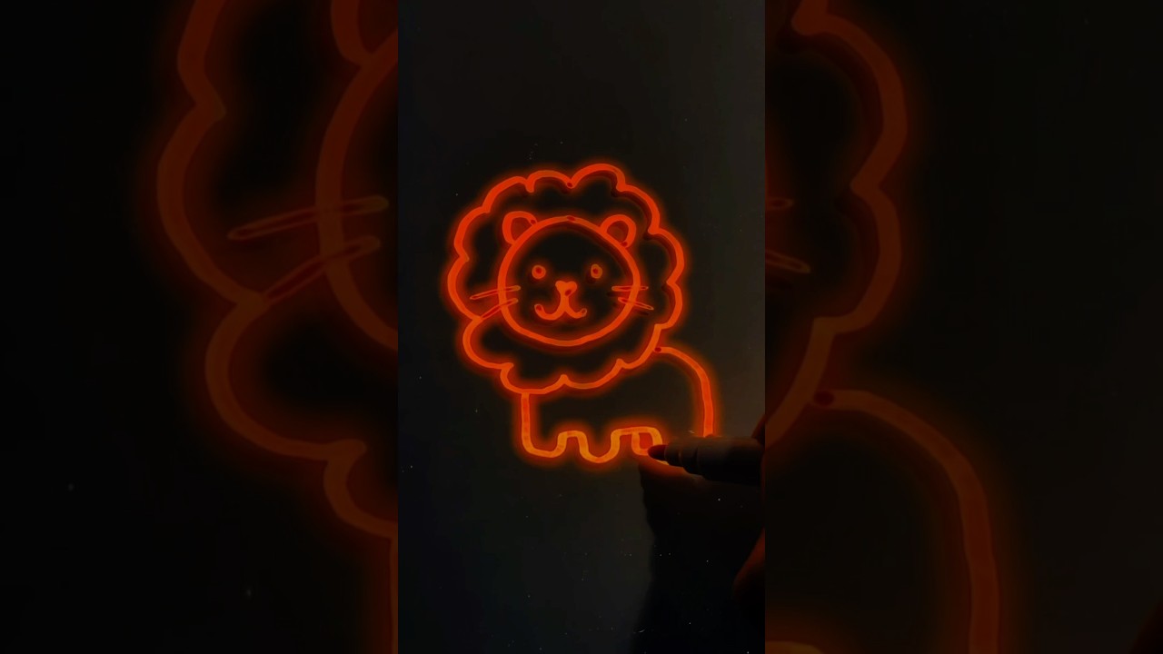 How to draw a lion easy 🦁 Step by step drawing