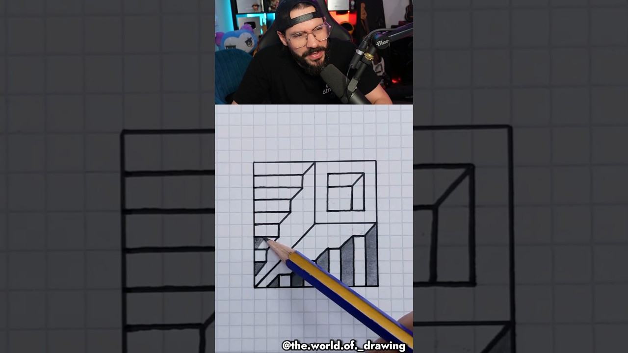 ✏️Comment dessiner une illusion 3D