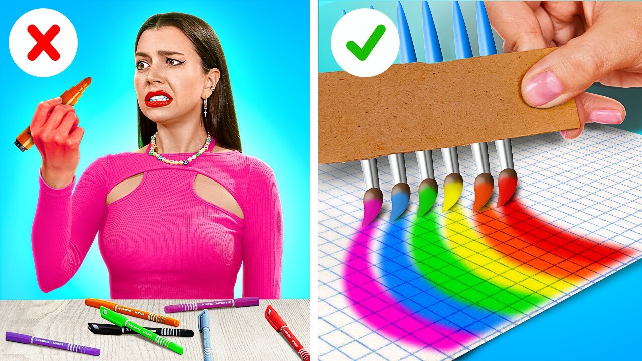 ASTUCES DE DESSIN POUR DÉBUTANTS 🎨 Peignez Comme un Pro ! Techniques Faciles par 123 GO! SCHOOL