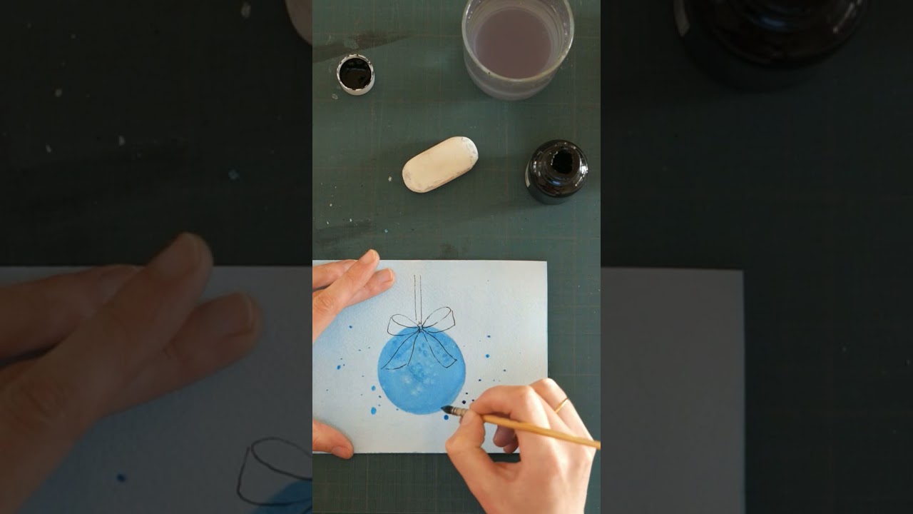 Cartes de voeux et boules créatives de Noël : inspiration ! Tuto complet disponible vendredi 🎅🎄