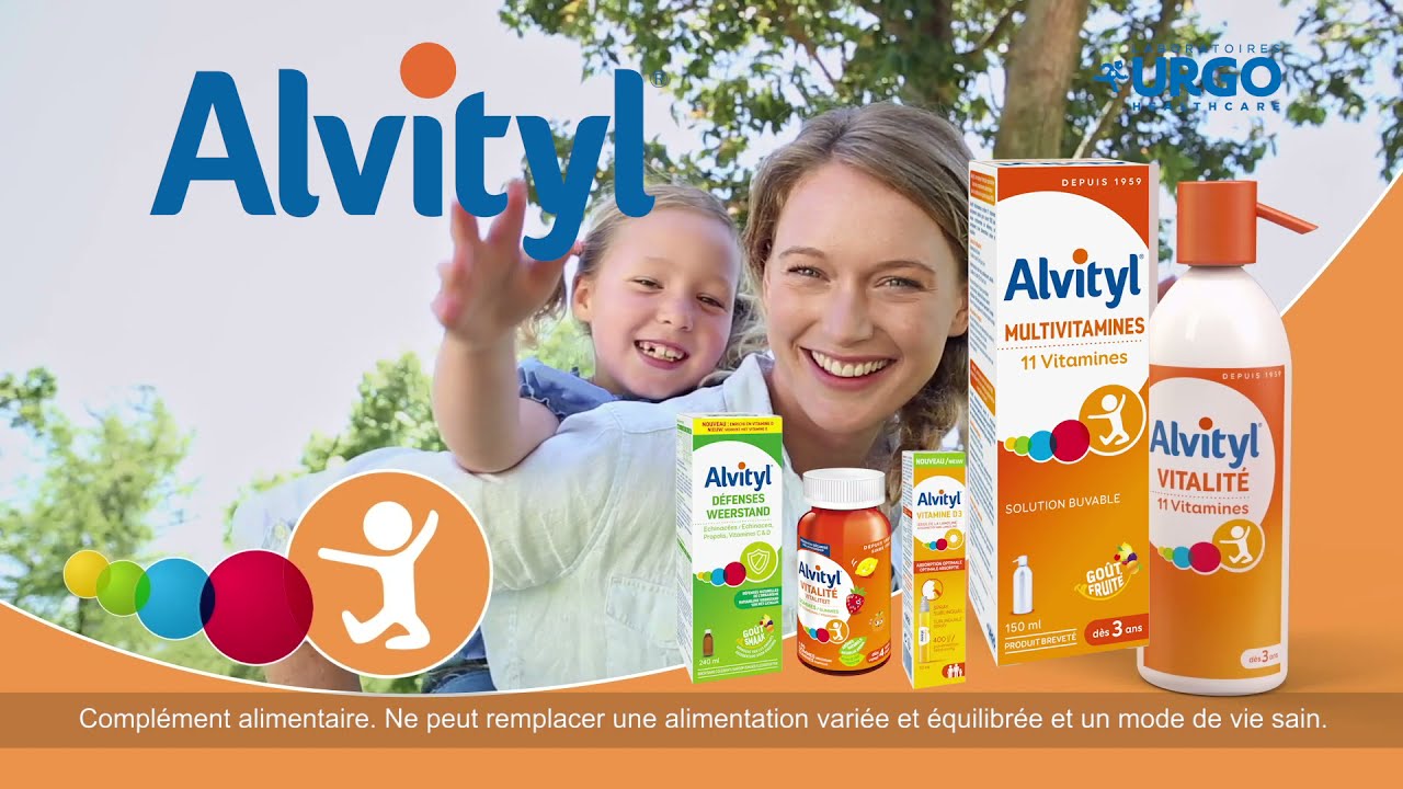 Alvityl Multivitamines sirop buvable avec 11 vitamines (150 m)