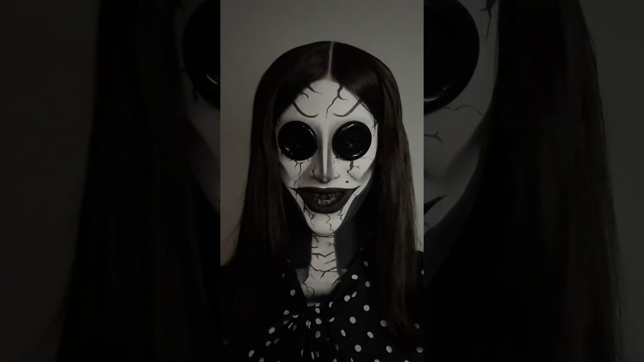 Coraline 🕸️ #coralinemovie #coraline #makeuphalloween #halloween2024