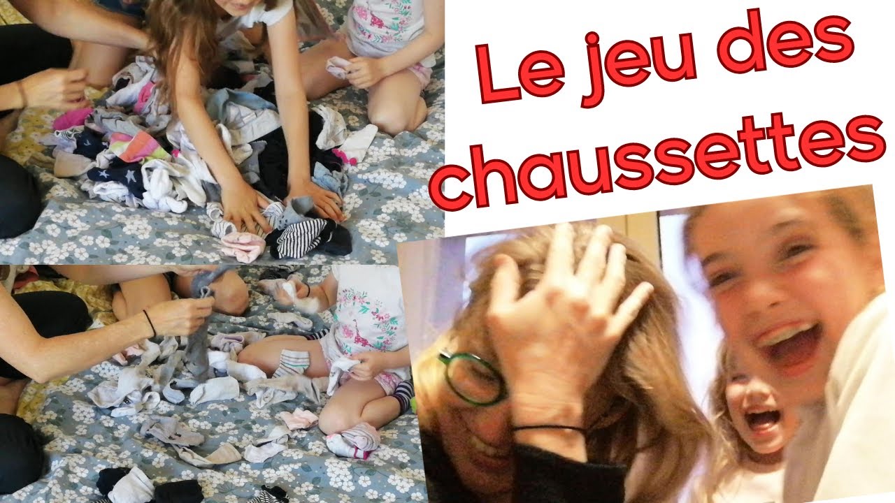 Le jeu des chaussettes ou comment impliquer ses enfants dans les tâches ménagères :)