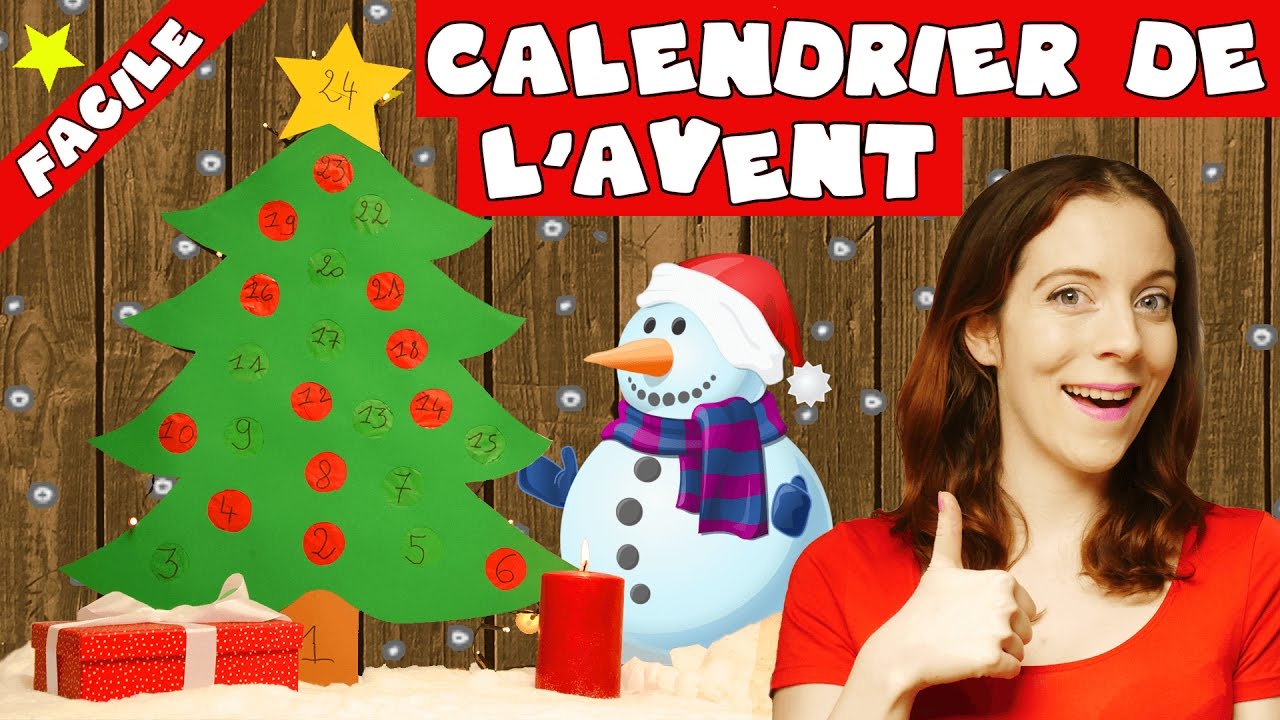 TUTO - CALENDRIER DE L'AVENT