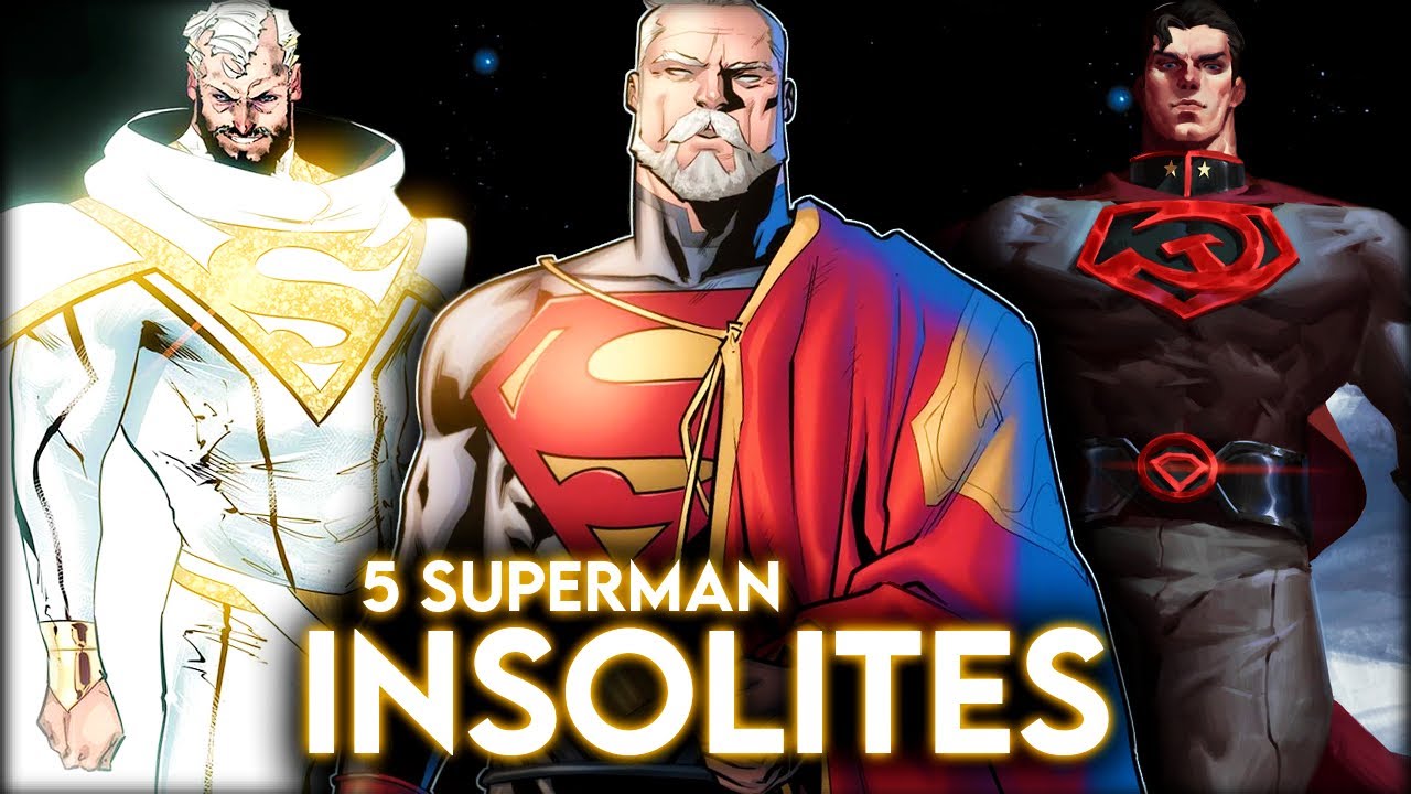5 SUPERMAN INSOLITES de l'univers DC (des fous...)