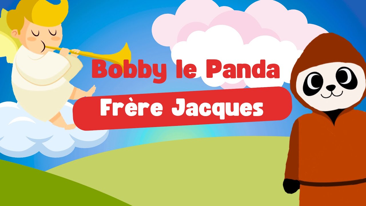Frère Jacques 🔔 (Chanson pour enfants avec paroles - Comptine )