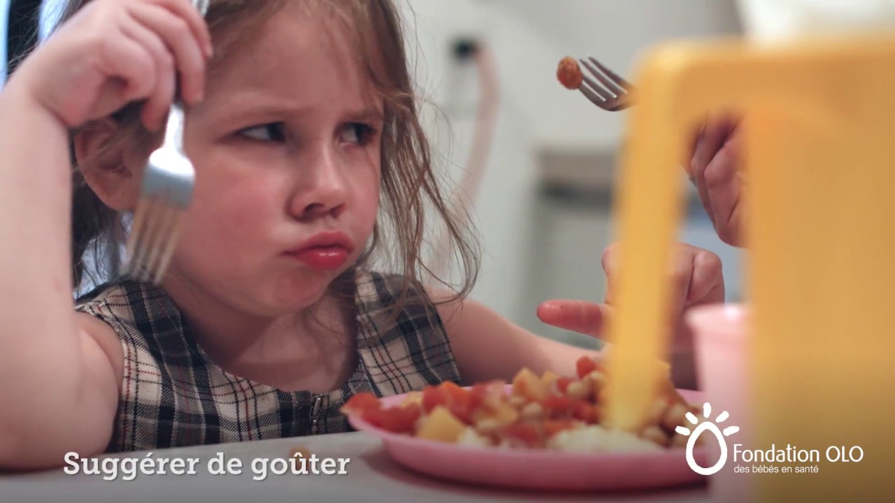 Quoi faire avec un enfant qui ne veut pas manger?
