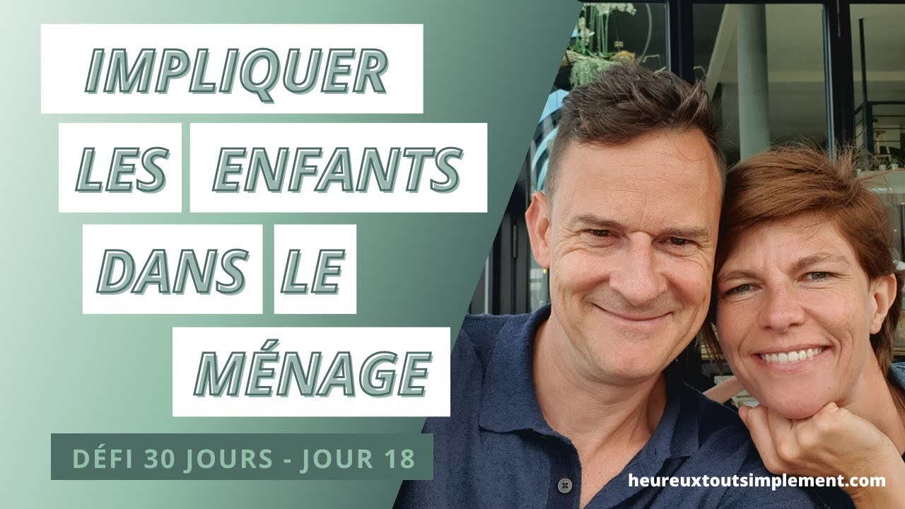 Impliquer les enfants dans les tâches ménagères