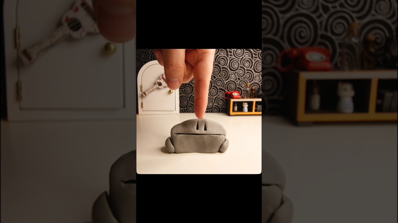 Je suis de la pâte à modeler grise
