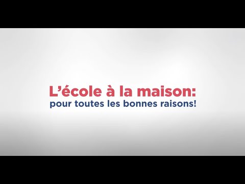 L’école à la maison : pour toutes les bonnes raisons! (Élémentaire)