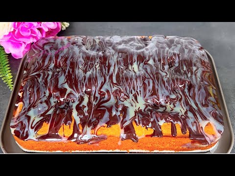 Surprenez vos invités avec Ce GÂTEAU AU CHOCOLAT❗ LE GÂTEAU le plus délicieux en 10 minutes!