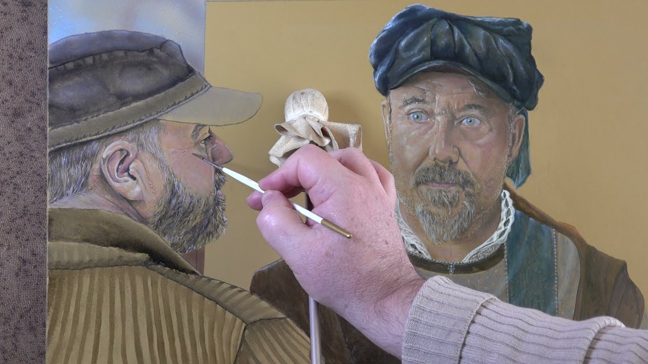 L'ART DU PORTRAIT -  ÉPISODE 3 - SECRETS DE PEINTRE - VIDÉO N° 68