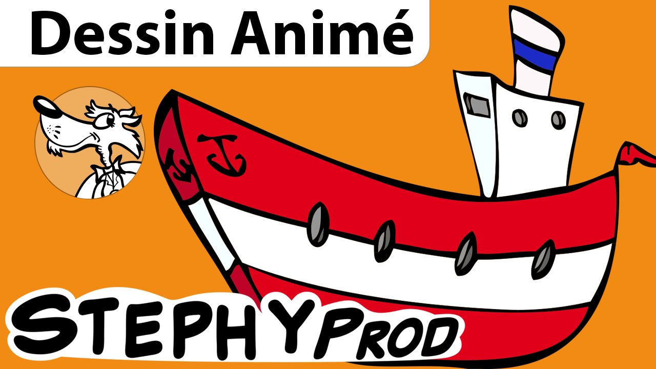 Il était un Petit Navire, Dessin animé de la comptine bébé