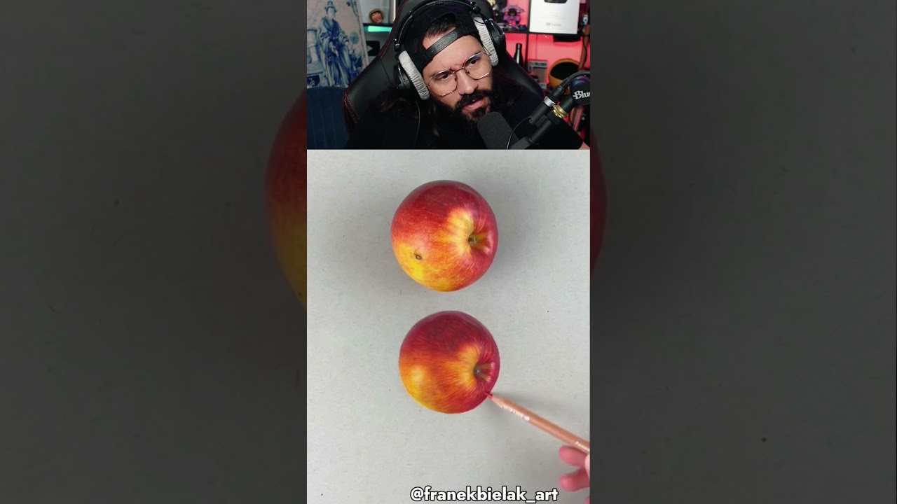 ✏️Technique de Dessin Incroyable🍎 Pomme Hyper Réaliste