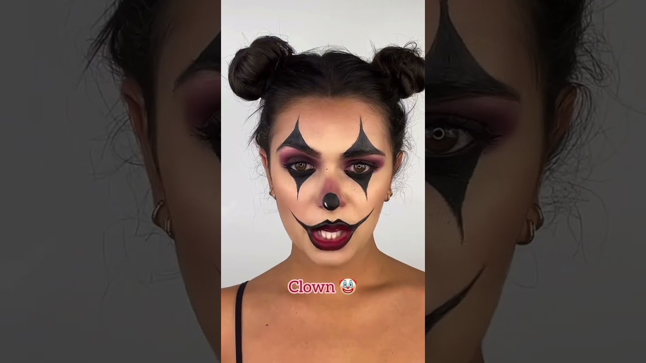Easy Halloween makeup look 🎃 #makeup #song #halloween #easymakeup