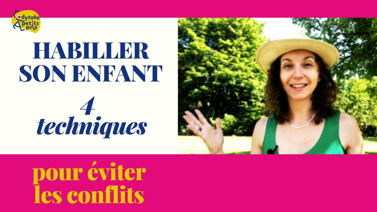 HABILLER son ENFANT le matin : 4 TECHNIQUES pour éviter la crise!