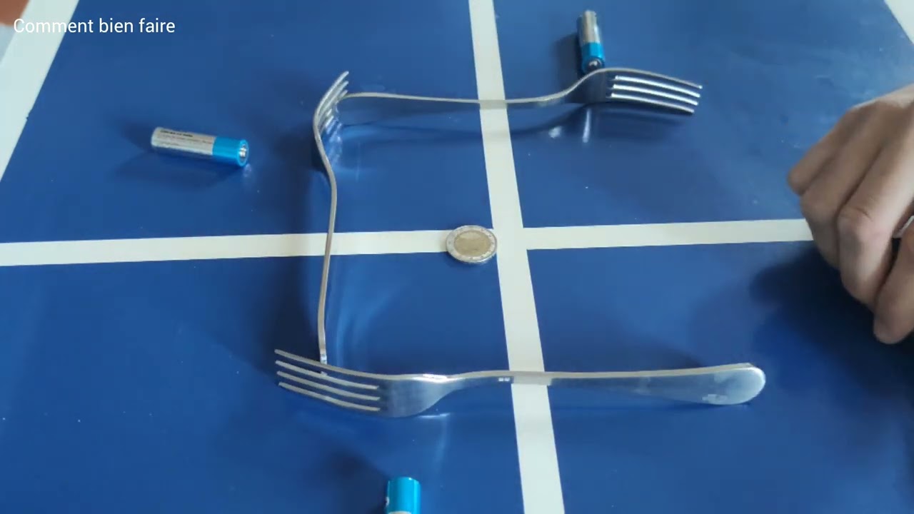 Comment faire léviter une pièce avec des pilles avec un champ magnétique
