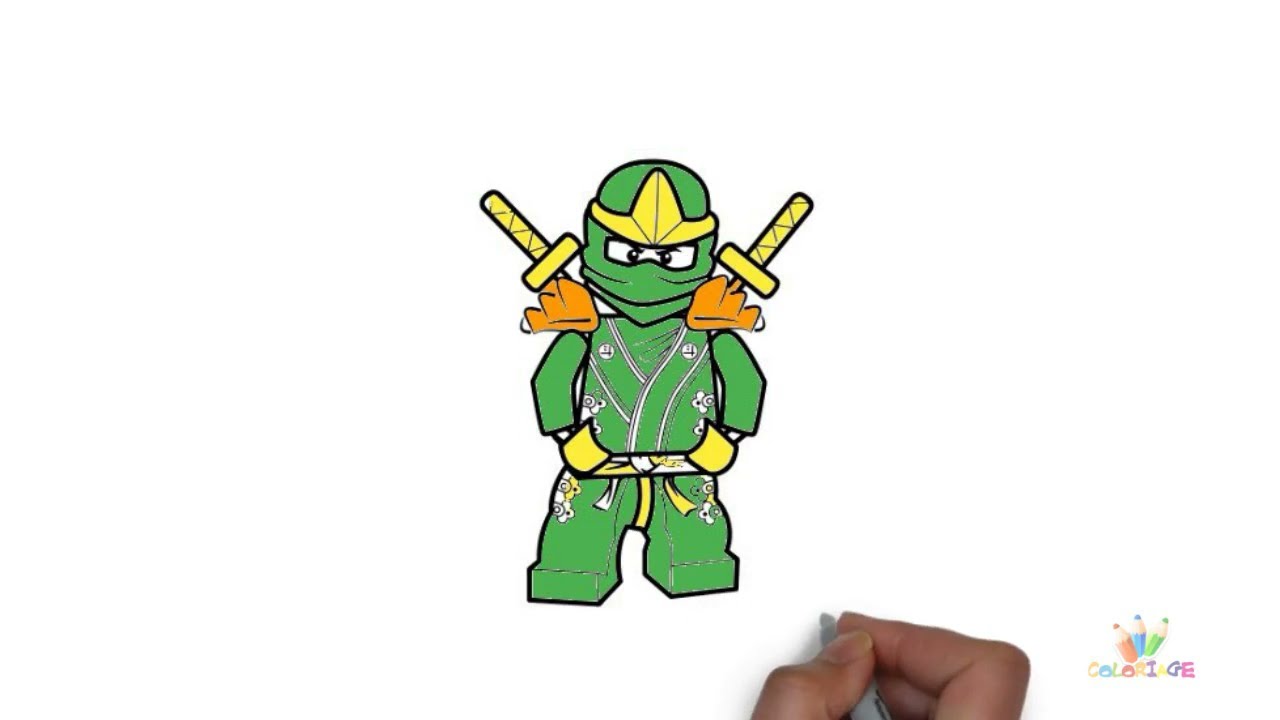 Coloriage ninjago à imprimer - Coloriagecrayon