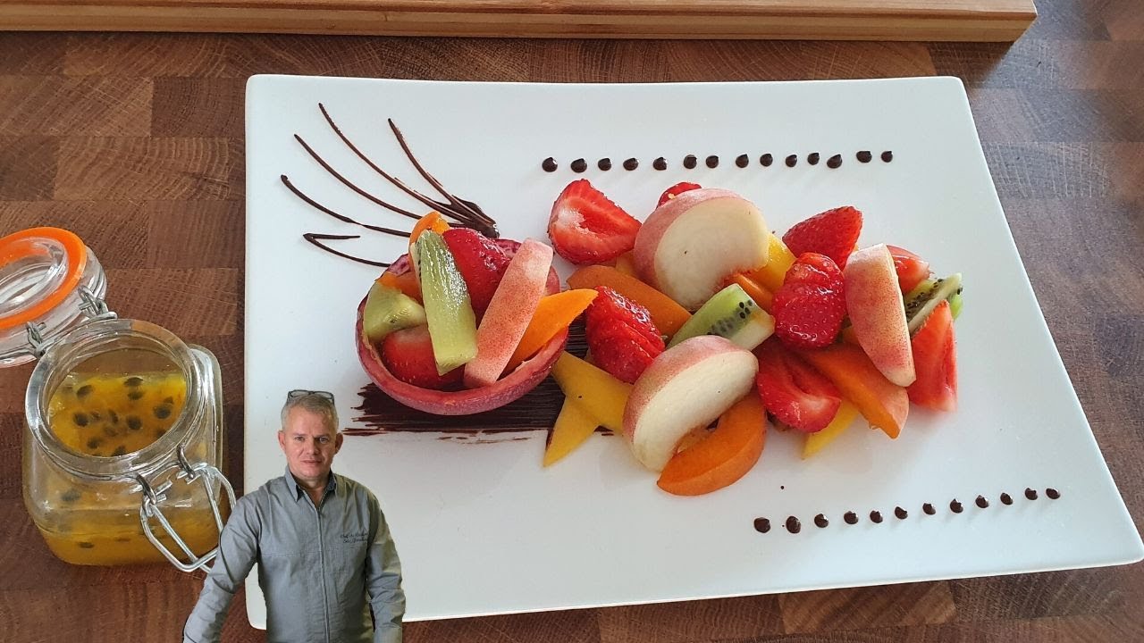 Salade de fruits déstructurée bio