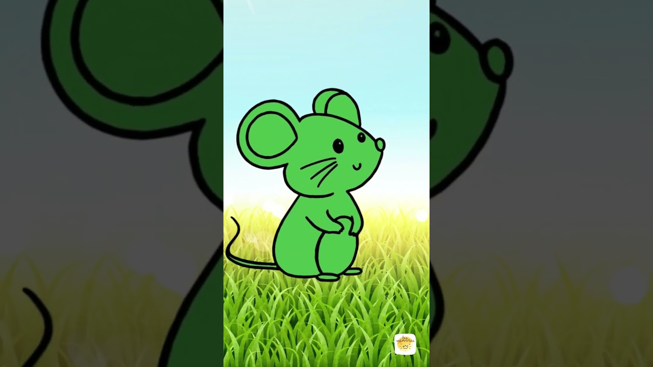 Une souris verte | Les Mômeries