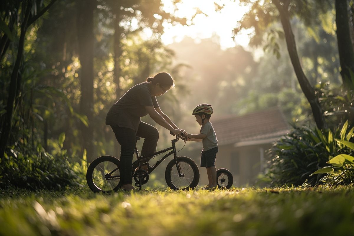 Adapter la taille du vélo à votre enfant