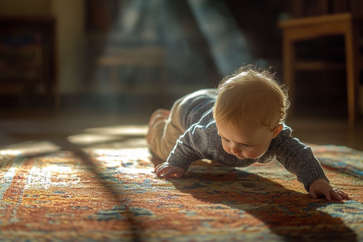 Les étapes de l'apprentissage de la marche