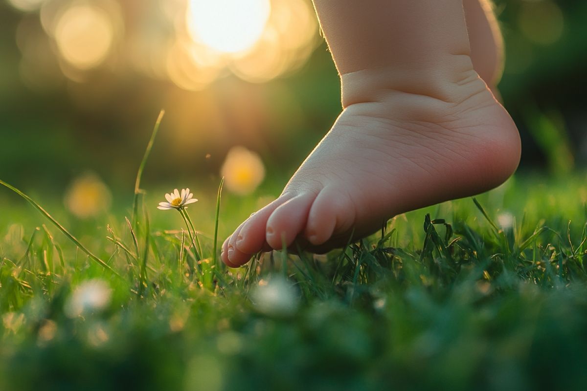 L'importance de la voûte plantaire chez les tout-petits