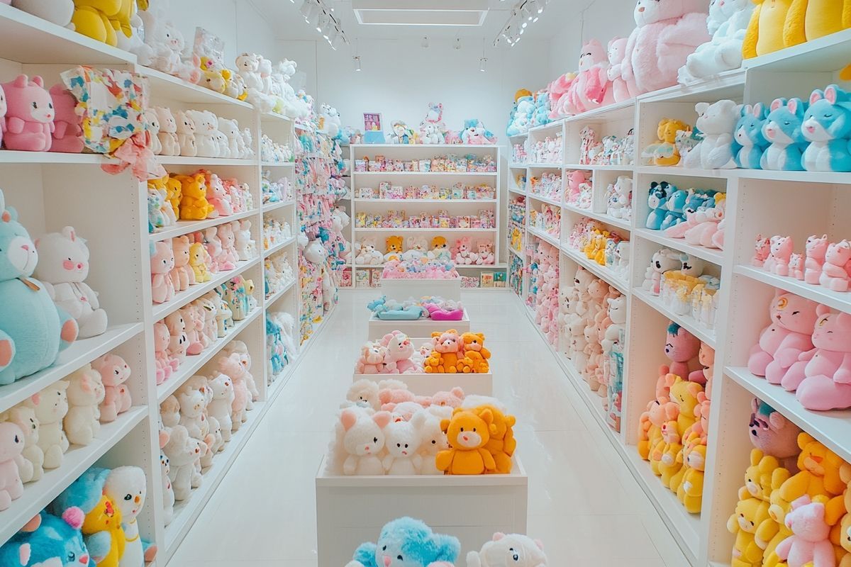 Quelles marques dominent le marché des peluches de luxe ?