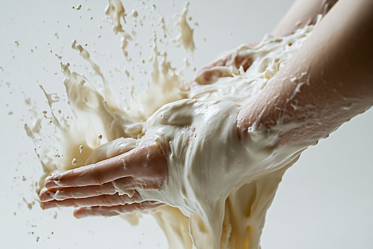 Découvrez la recette secrète du slime parfait avec de la colle blanche !