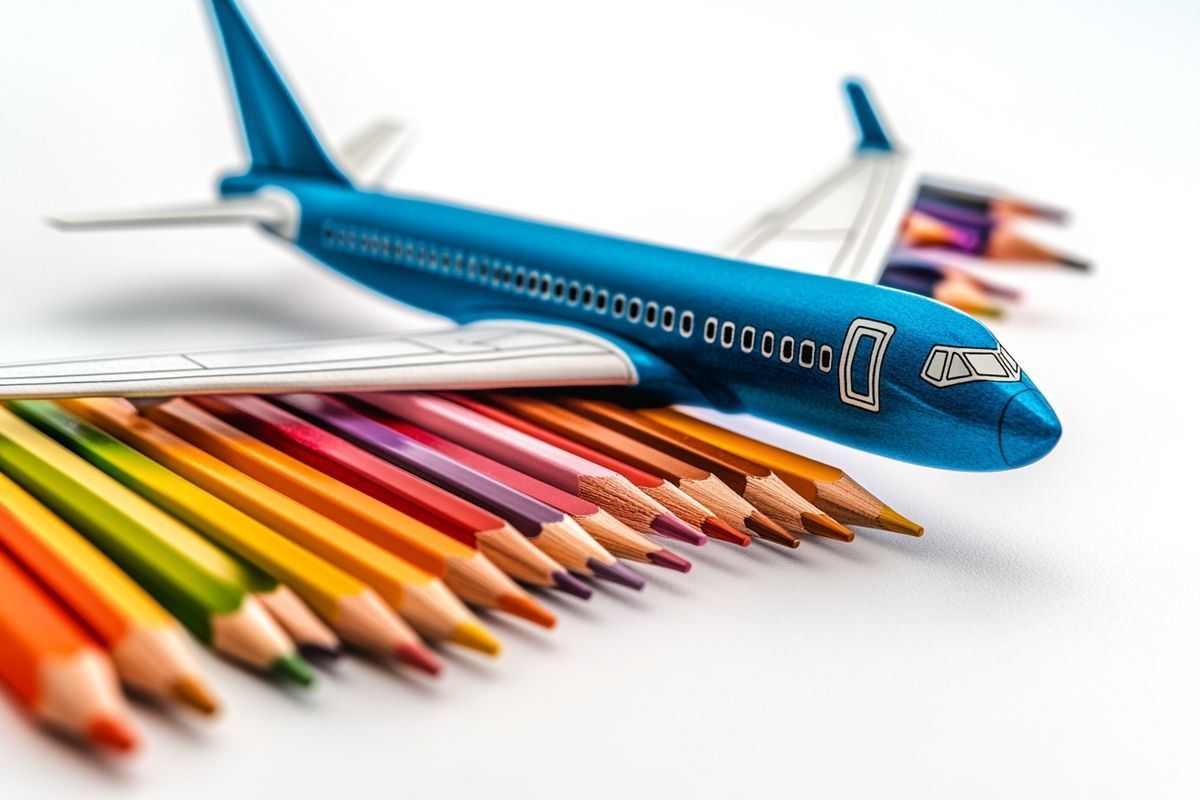 Découvrez le secret des enfants pour un coloriage d'avion époustouflant !