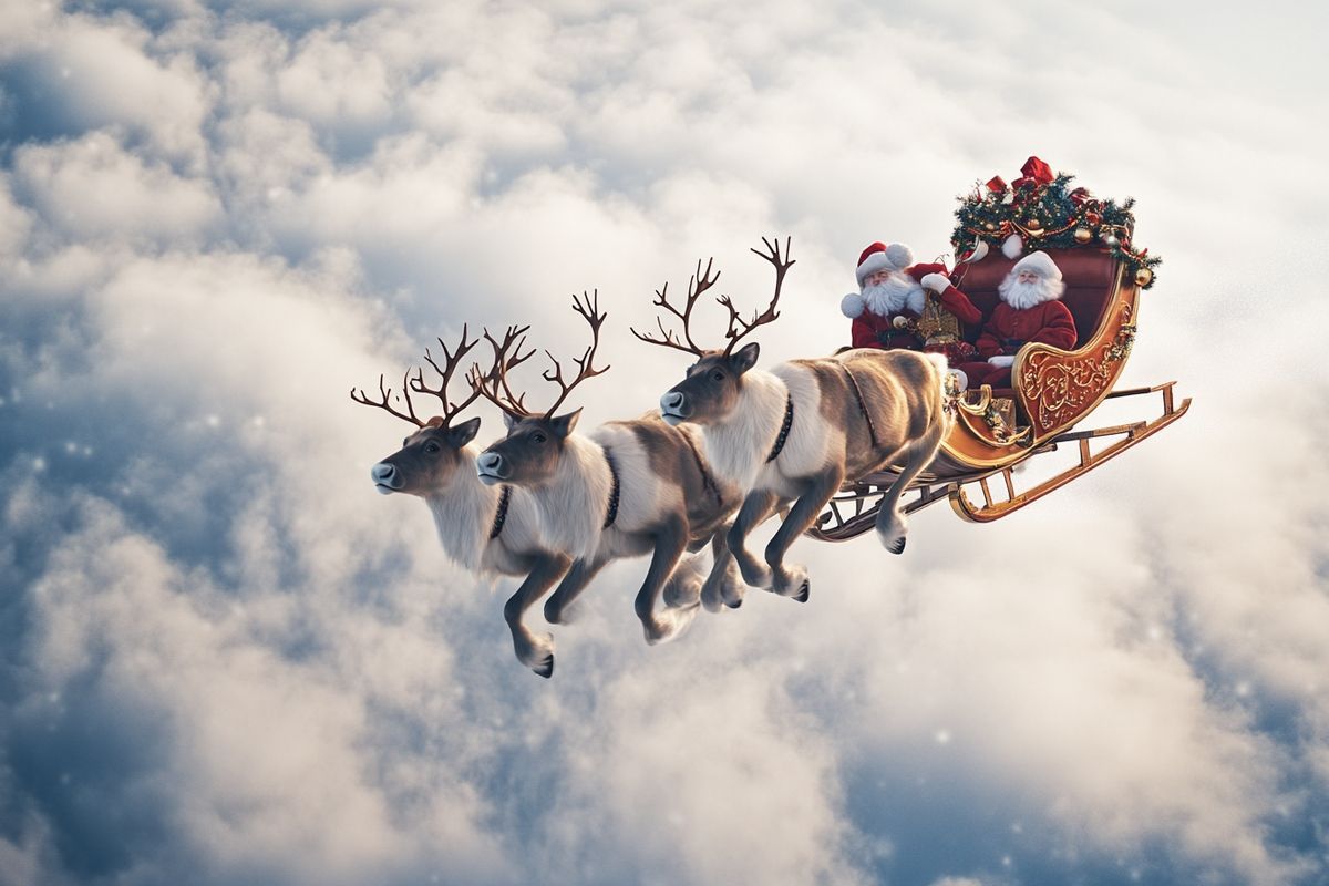 Découvrez le secret incroyable des rennes du père Noël qui va vous étonner !
