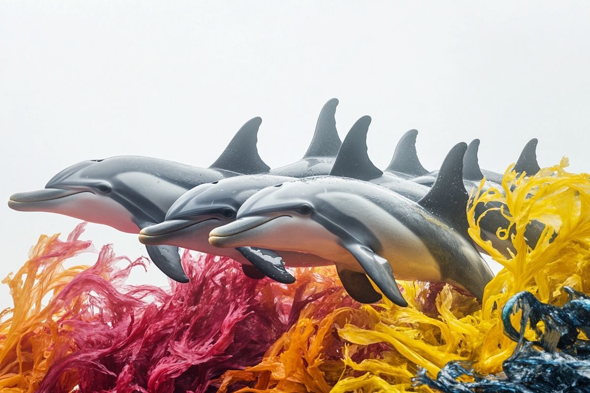 Le jeu secret des dauphins qui va vous étonner !