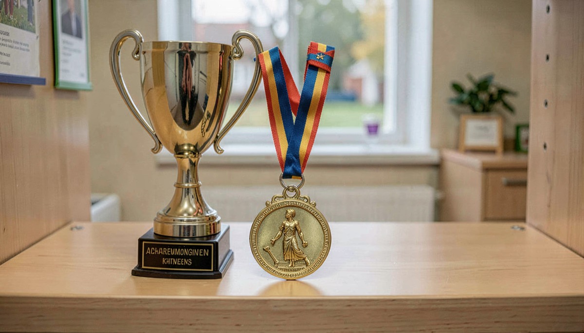 Trophée symbole de réussite